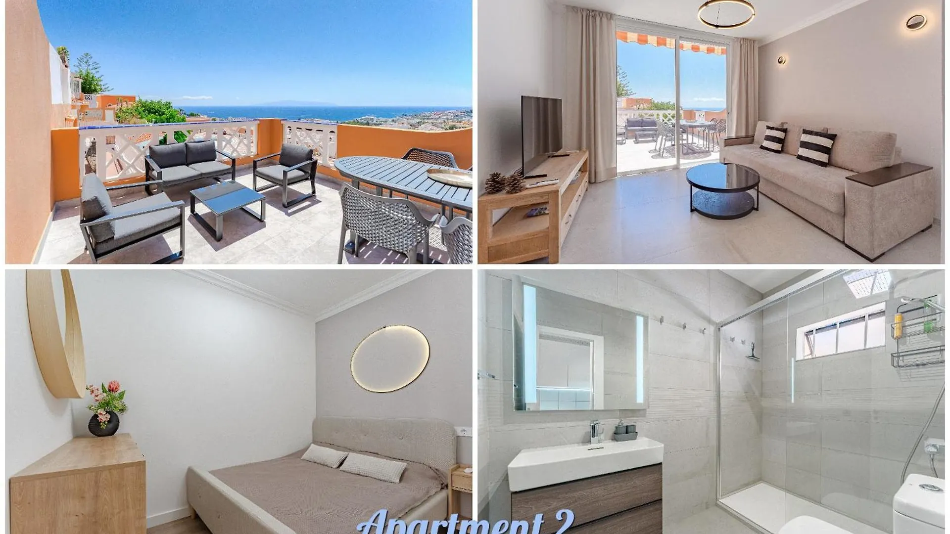 אדחה Ocean View Apartments With A Terrace